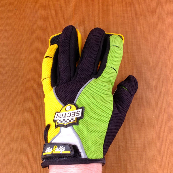 Sector 9 Rally Junior Slide Gloves - Green