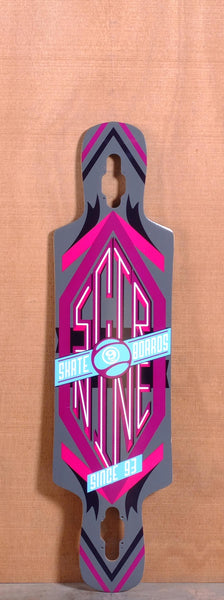 Sector 9 38.5" Sprocket Longboard Deck - Purple