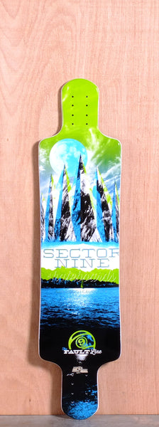 Sector 9 39.5" Faultline Longboard Deck - Green