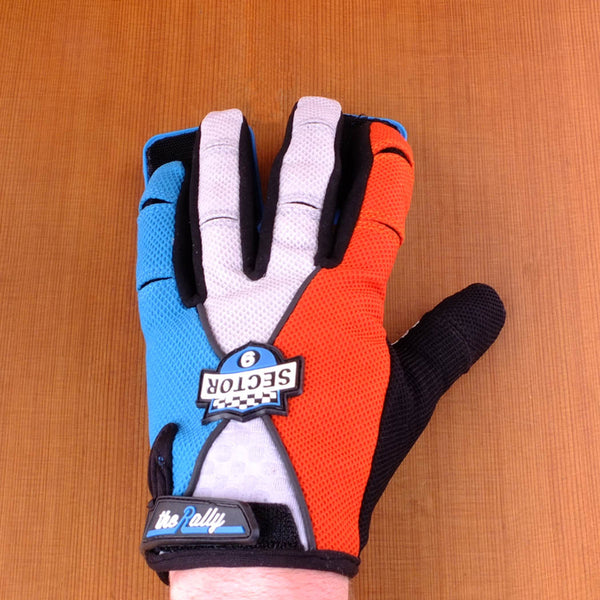 Sector 9 Rally Junior Slide Gloves - Blue