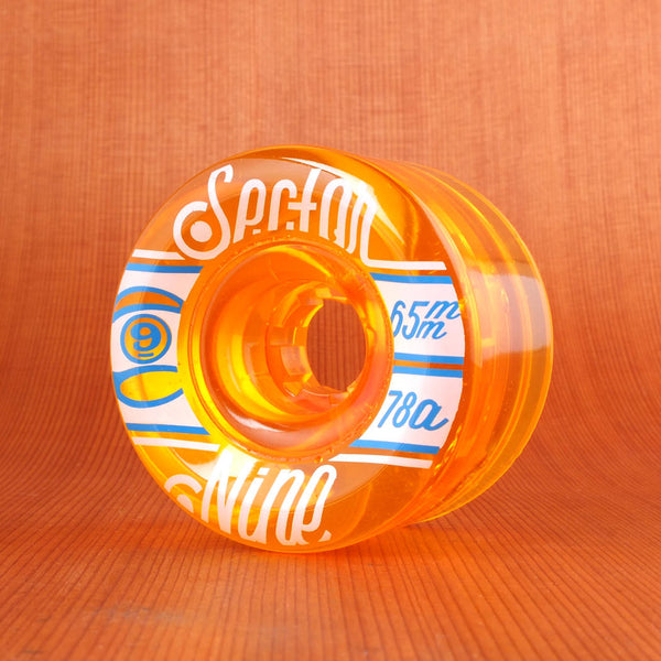 Sector 9 Top Shelf 65mm 78a Wheels - Orange