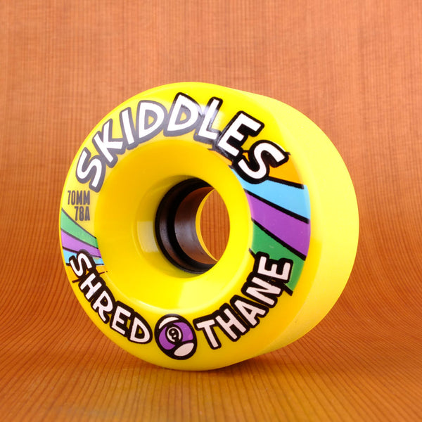 Sector 9 Skiddles 70mm 78a Wheels - Yellow