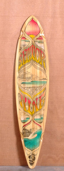 Sector 9 44" Peru Bamboo Longboard Deck