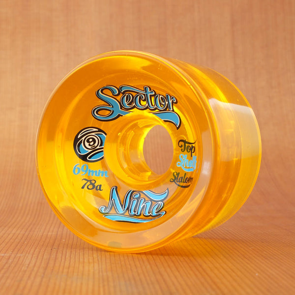 Sector 9 Top Shelf Slalom 69mm 78a Wheels - Yellow