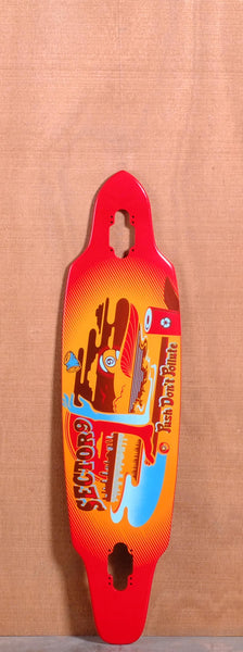 Sector 9 36" Tempest Longboard Deck - Red