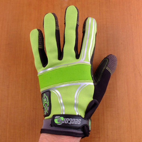 Sector 9 BHNC Slide Gloves - Green