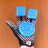 Sector 9 Rally Junior Slide Gloves - Blue